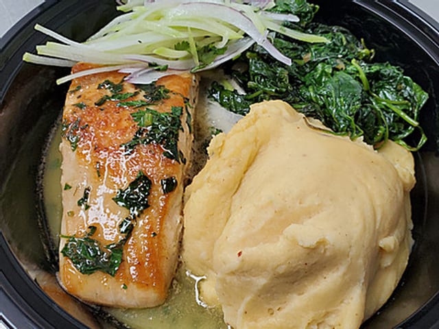 Salmon a la Plancha.