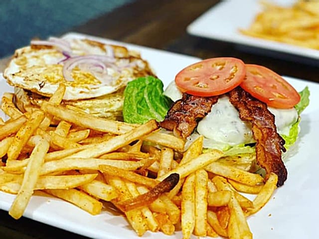 Breakfast Burger.